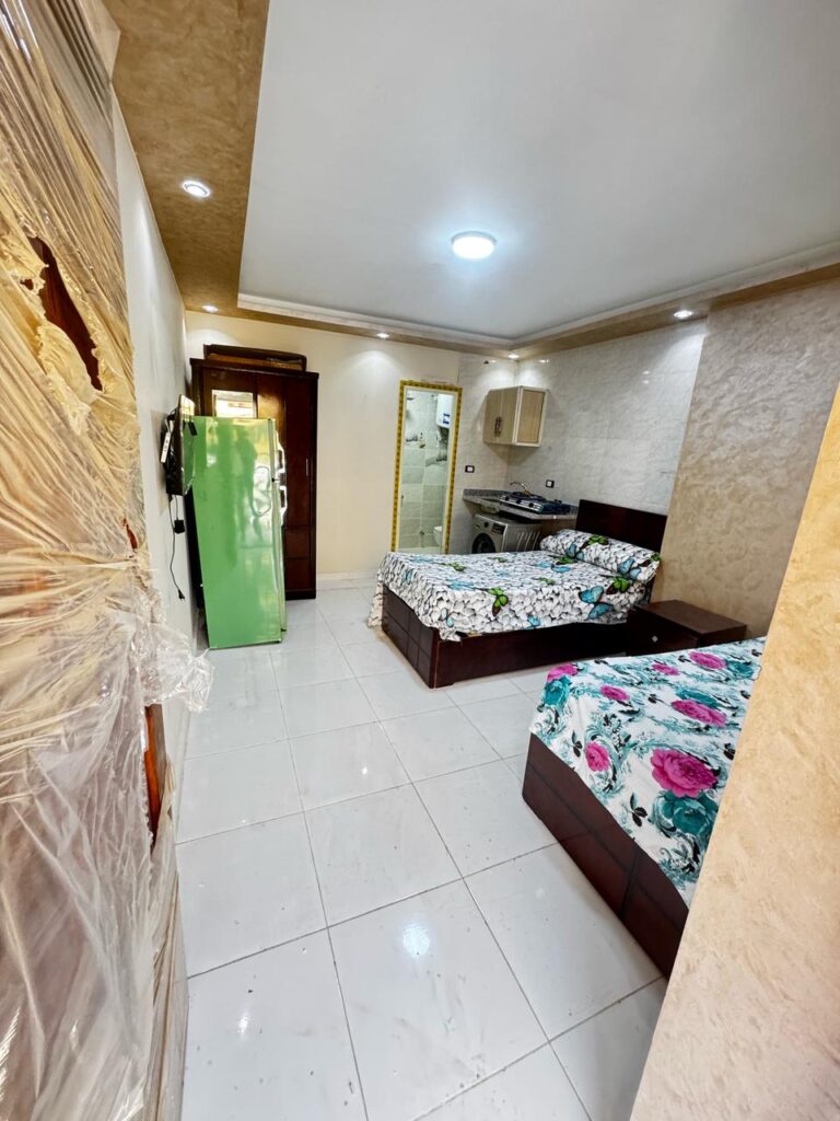 حل سكني مرن استوديو للإيجار اليومي أو الشهري في 6 أكتوبر